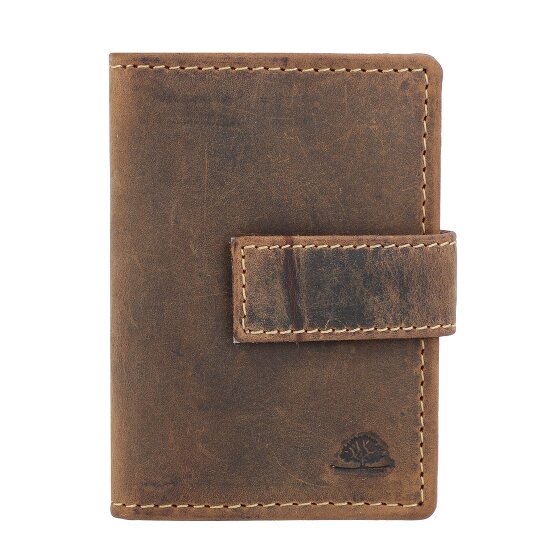 Greenburry Portafoglio vintage RFID in pelle 7 cm