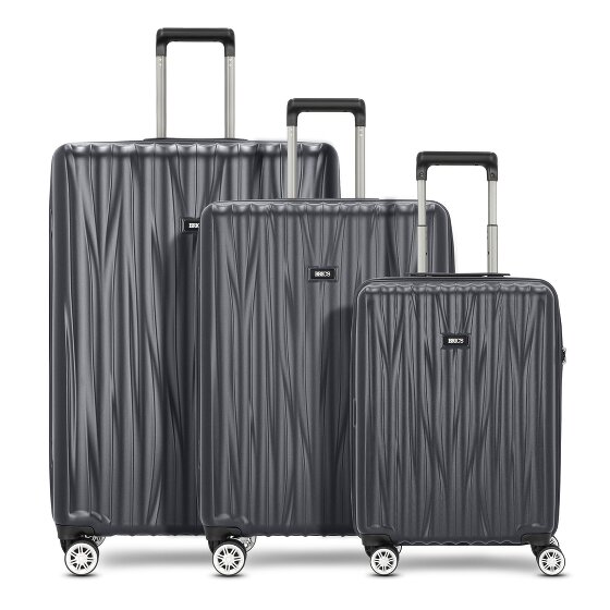 Bric's Cervia 4 ruote Set di valigie 3 pezzi