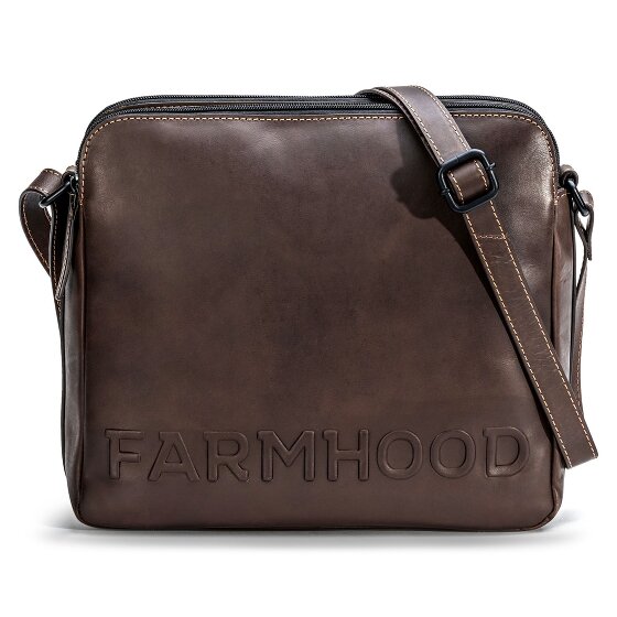 Farmhood Nashville XL borsa a tracolla 2 scomparti in pelle 29 cm
