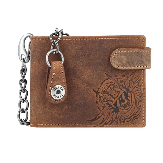 Greenburry Portafoglio vintage in pelle 12 cm