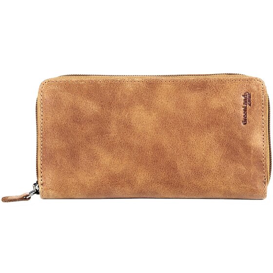 Greenland Nature Portafoglio leggero in pelle 19 cm