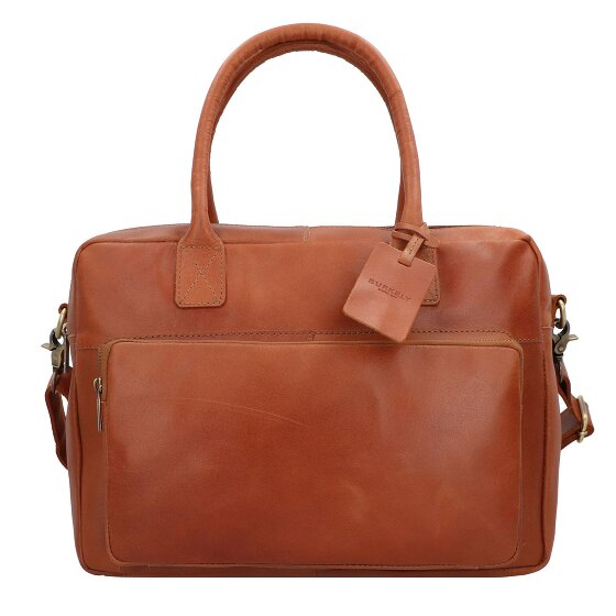 Burkely Cartella Mitch vintage in pelle 39 cm Scomparto per laptop
