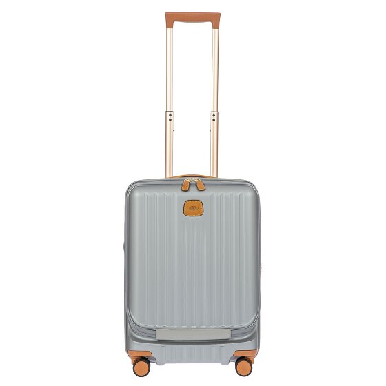 Bric's Capri 4 ruote Carrello della cabina 55 cm Scomparto per laptop con piega di espansione