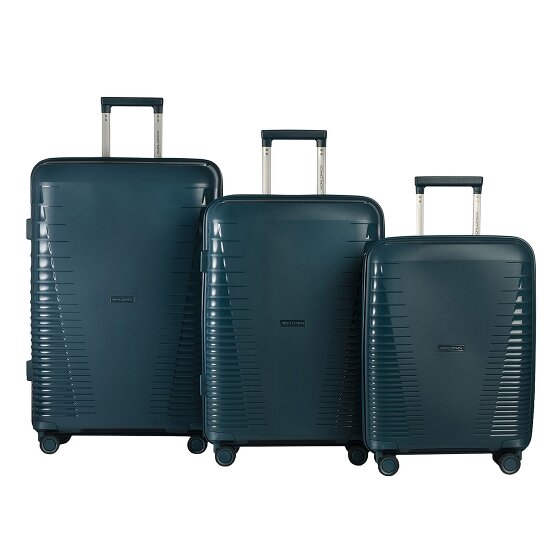 Worldpack Havanna 4 ruote Set di valigie 3 pezzi