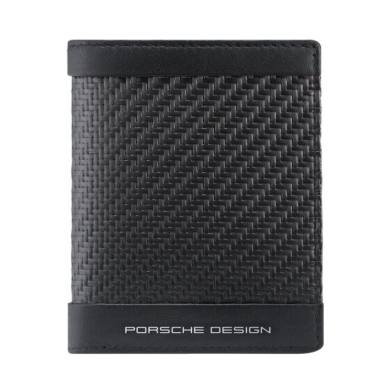 Porsche Design Custodia per carte di credito in carbonio RFID in pelle 7,5 cm
