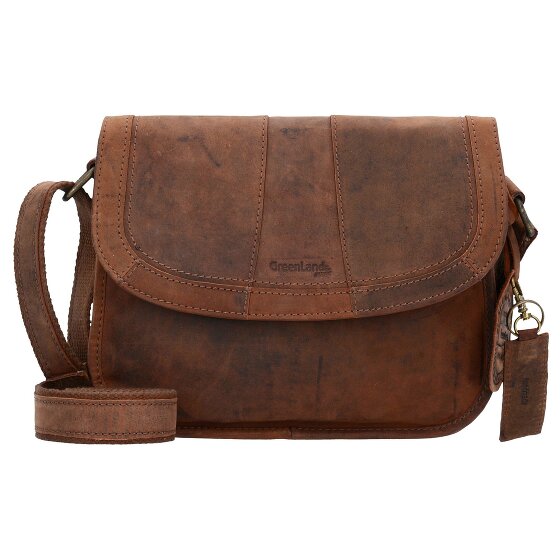 Greenland Nature Montenegro Borsa a tracolla in pelle 27 cm