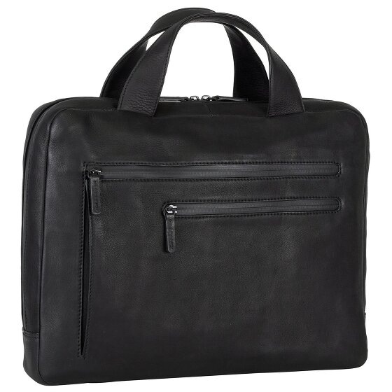 Leonhard Heyden Cartella in pelle Hague 38 cm Scomparto per laptop