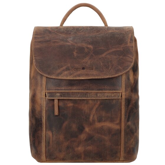 Greenburry Vintage Zaino da giorno Pelle 40 cm Scomparto per laptop