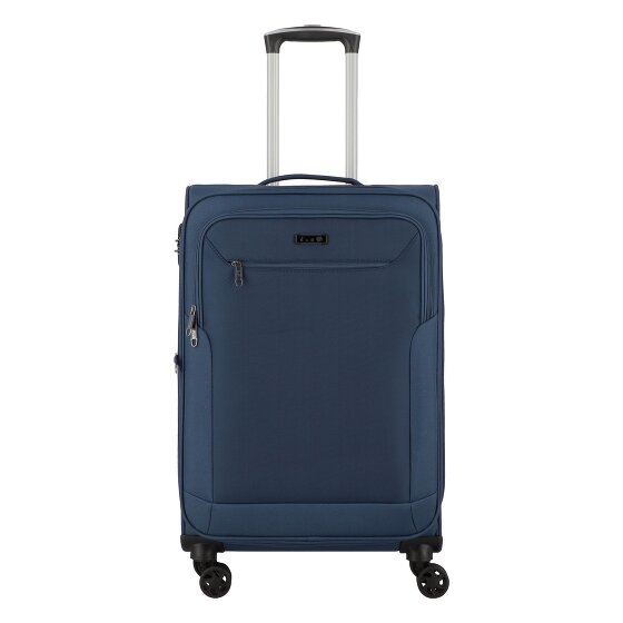 d&n Travel Line 6864 Valigia 4 ruote 66 cm Travel Line 6864 Carrello a 4 ruote da 66 cm
