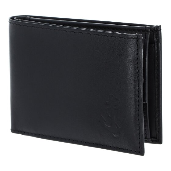 oxmox Leather Portafoglio Protezione RFID Vera Pelle 11 cm