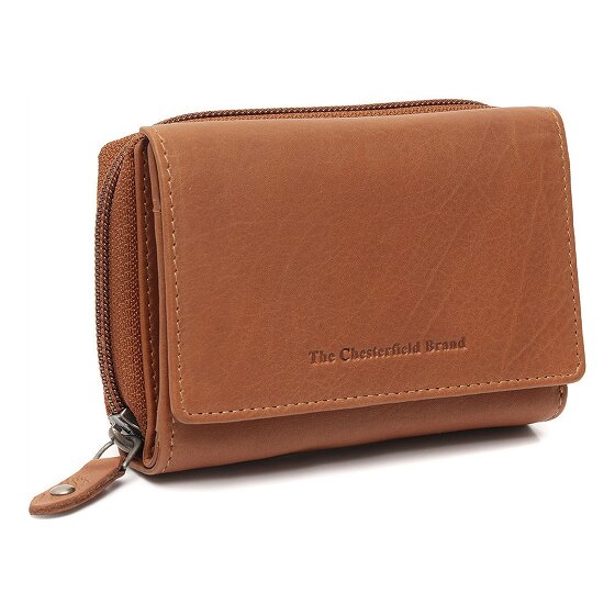 The Chesterfield Brand Zelan Portafoglio Protezione RFID Vera Pelle 12 cm