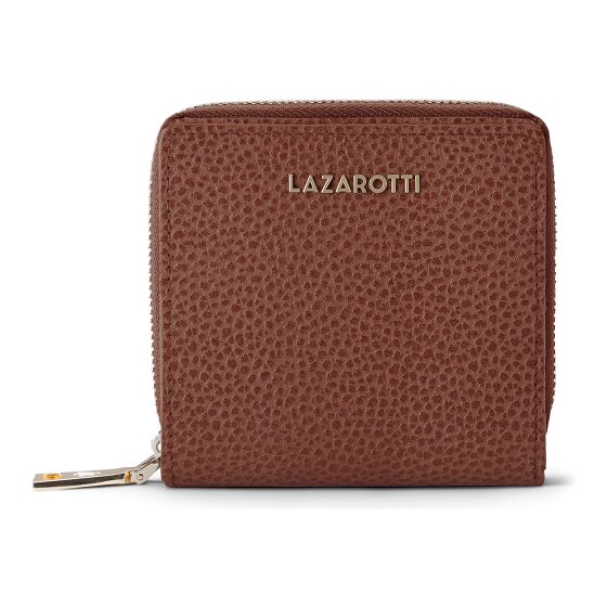 Lazarotti Bologna Portafoglio medio con zip in pelle 10 cm