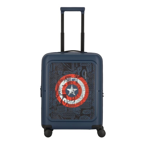 American Tourister Dashpop Marvel 4 ruote Carrello della cabina 55 cm con piega di espansione