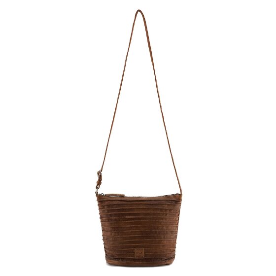 FredsBruder Riffelinchen Borsa a tracolla Vera Pelle 23 cm