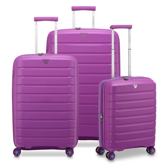 Roncato B-Flying Move 4 ruote Set di valigie 3 pezzi con piega di espansione