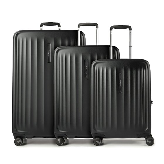 Samsonite Fyrm 4 ruote Set di valigie 3 pezzi con piega di espansione