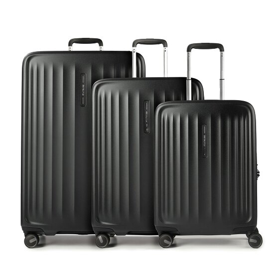 Samsonite Fyrm 4 ruote Set di valigie 3 pezzi con piega di espansione