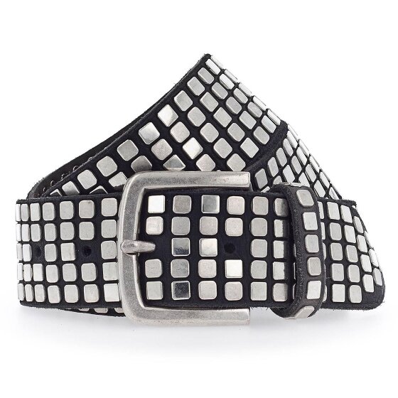 b.belt Cintura con borchie Quinn in pelle