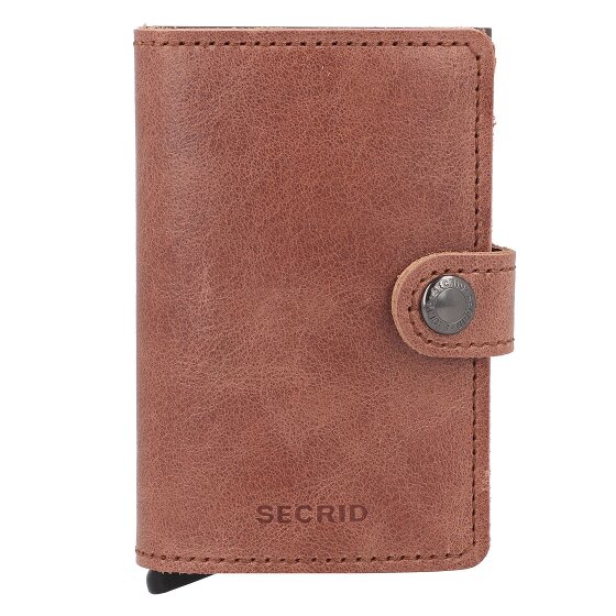 Secrid Miniwallet Vintage Custodia per carte di credito Portafoglio RFID in pelle 6,5 cm