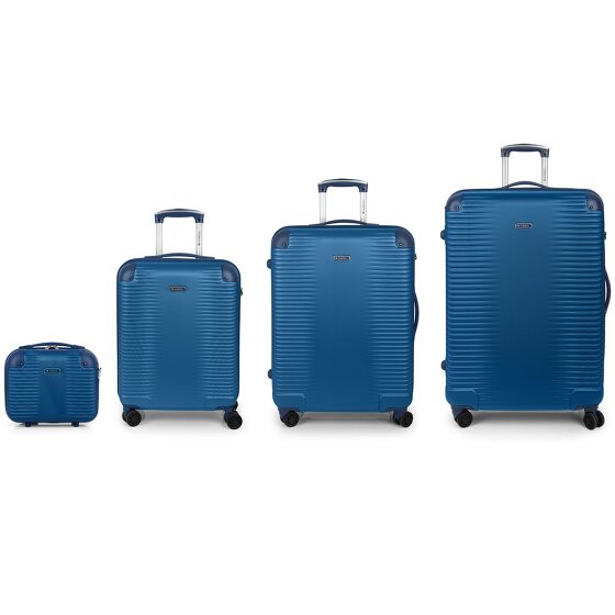 Gabol Balance XP 4 ruote Set di valigie 4 pezzi con piega di espansione