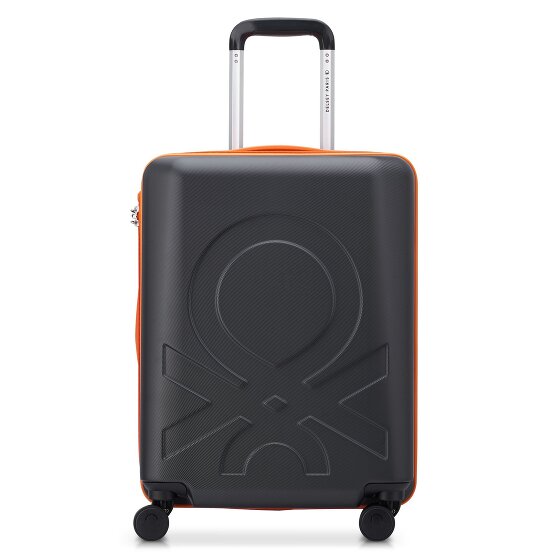 Delsey Paris x United Colors of Benetton Fabrica Carrello da cabina a 4 ruote 55 cm