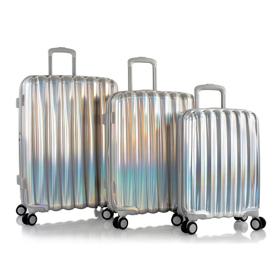 Heys Astro 4 ruote Set di valigie 3 pezzi con piega di espansione