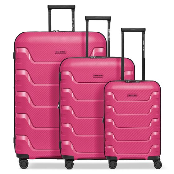 Smartbox Edition 01 4 ruote Set di valigie 3 pezzi con piega di espansione
