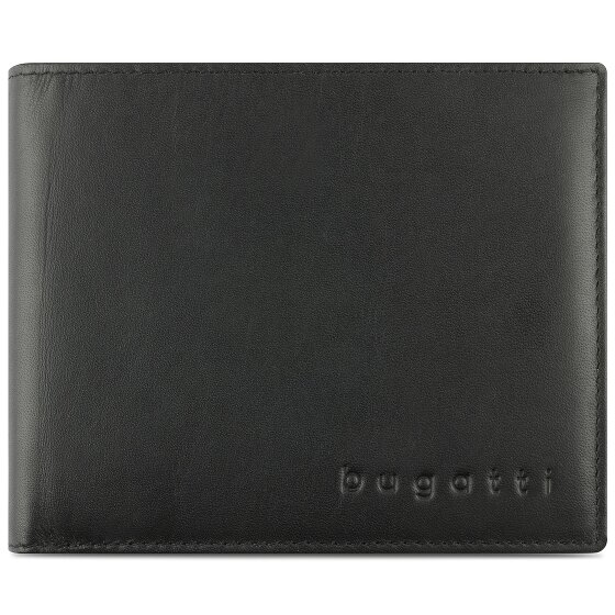 bugatti Super Slim Portafoglio Protezione RFID Pelle 9 cm bugatti Super Slim Portafoglio Protezione RFID Pelle 9 cm