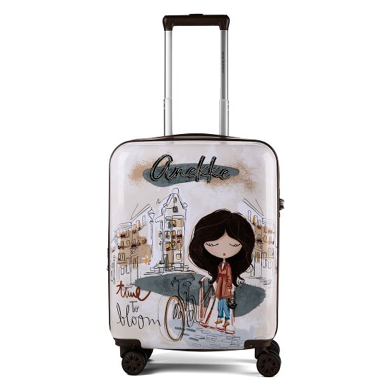 Anekke Tulip 4 ruote Trolley cabina 55 cm espandibile