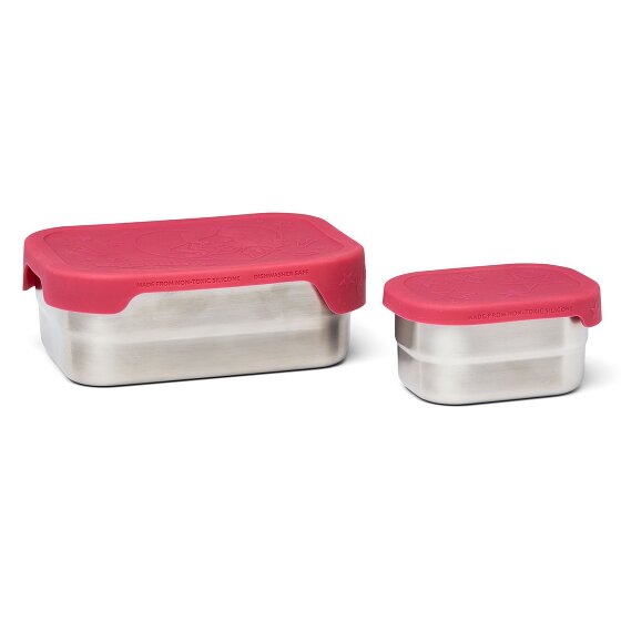 Ergobag Set di scatole per il pranzo in acciaio inox 2 pz. 17 cm