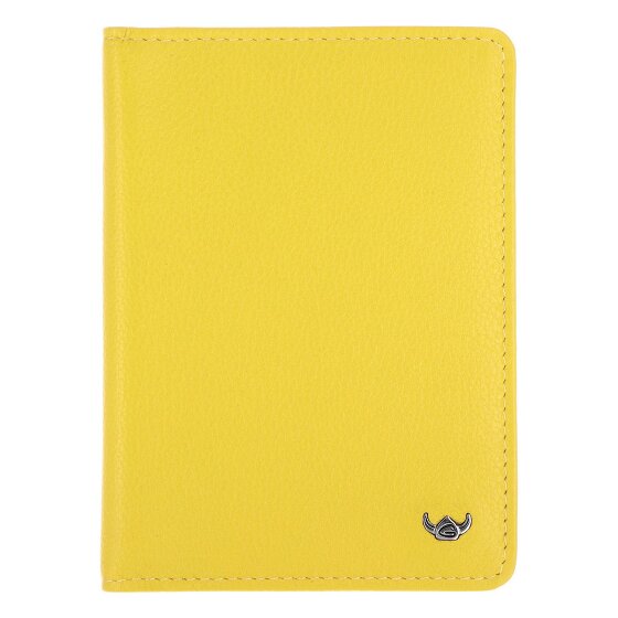 Golden Head Custodia per carte d'identità Madrid RFID in pelle 9 cm
