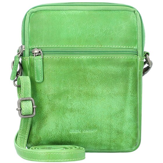 Jack Kinsky Nassau 1 Borsa a tracolla da 16 cm in pelle