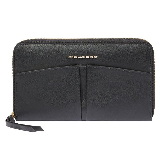 Piquadro Ashley Portafoglio Protezione RFID Pelle 19 cm