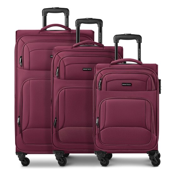 Smartbox Edition 04 4 ruote Set di valigie 3 pezzi espandibile