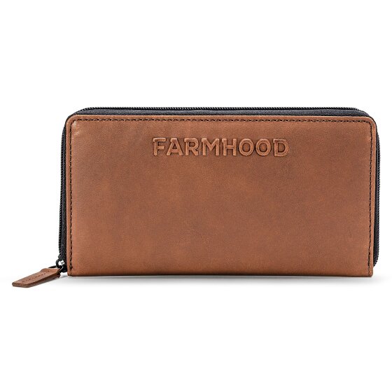 Farmhood Nashville Portafoglio Protezione RFID Pelle 19.5 cm
