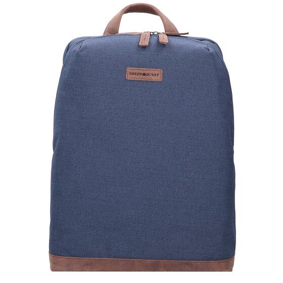 Greenburry Zaino Derby in PET riciclato Scomparto per laptop da 43 cm