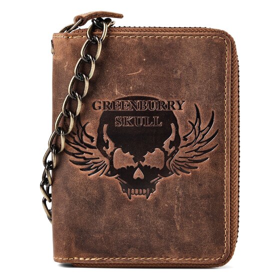 Greenburry Biker Portafoglio Pelle 10 cm