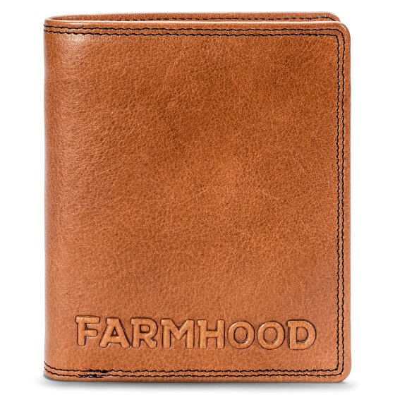 Farmhood Memphis Portafoglio Protezione RFID Pelle 11 cm