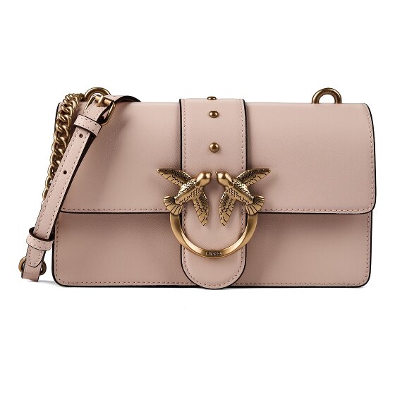 PINKO Love One Borsa a tracolla Vera Pelle 21 cm