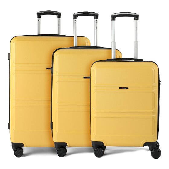 Benzi 5739 4 ruote Set di valigie 3 pezzi