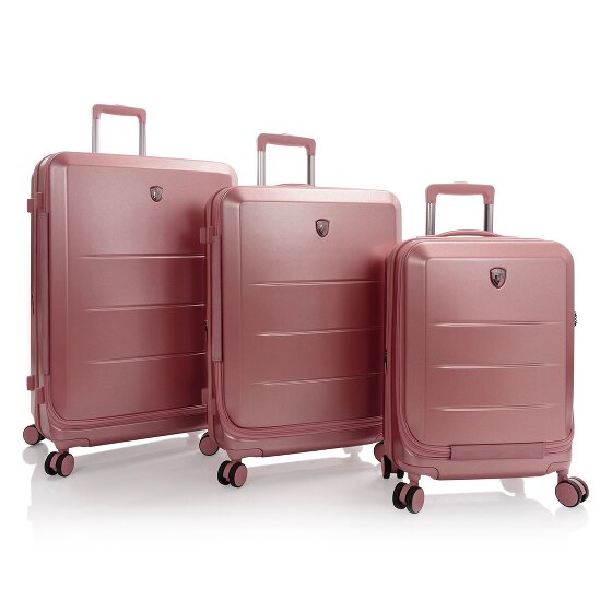 Heys EZ Fashion 4 ruote Set di valigie 3 pezzi con piega di espansione