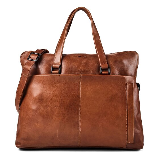 Greenburry Newport Cartella Vera Pelle 39 cm Vano porta PC