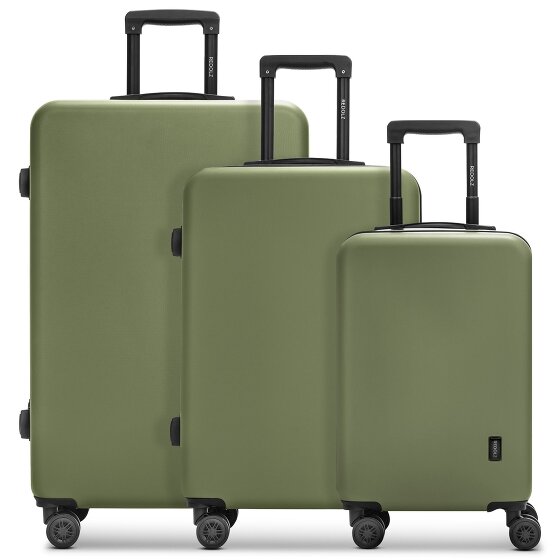 Redolz Essentials 09 3-SET 4 ruote Set di valigie 3 pezzi