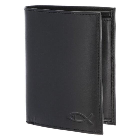 oxmox Leather Portafoglio Protezione RFID Vera Pelle 13 cm