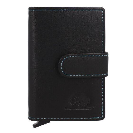 Greenburry Nappa Custodia per carta di credito Protezione RFID Pelle 7 cm