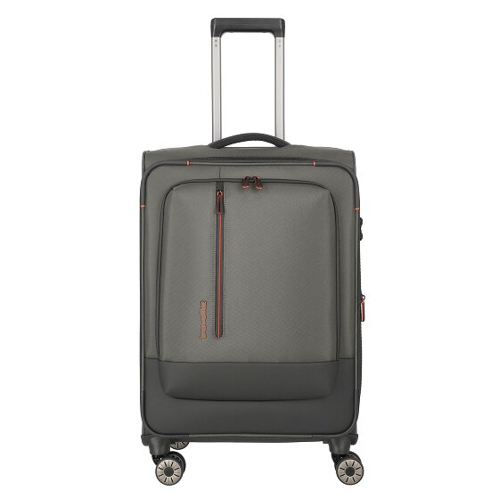 Travelite Crosslite 5.0 4 ruote Carrello M 66 cm con piega di espansione