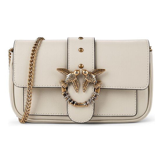 PINKO Love Pocket Borsa a tracolla Vera Pelle 20 cm