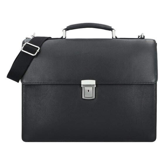 Leonhard Heyden Berlin Cartella in pelle 40 cm Scomparto per computer portatile