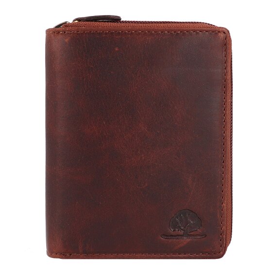 Greenburry Rugged Portafoglio Protezione RFID Pelle 10 cm
