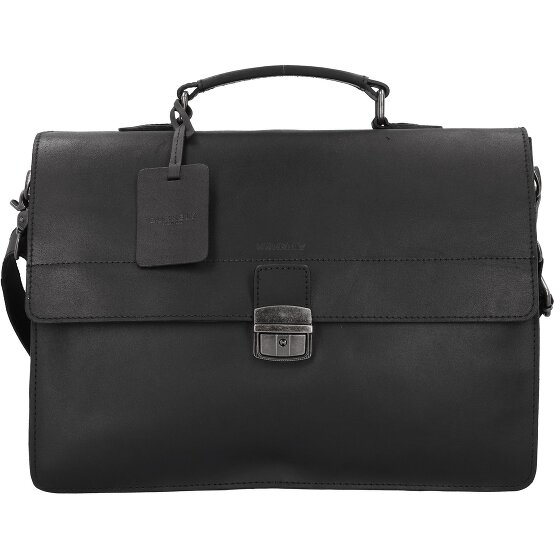 Burkely Cartella Dean vintage in pelle 38 cm